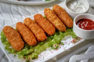 Minced Chicken Croquette 