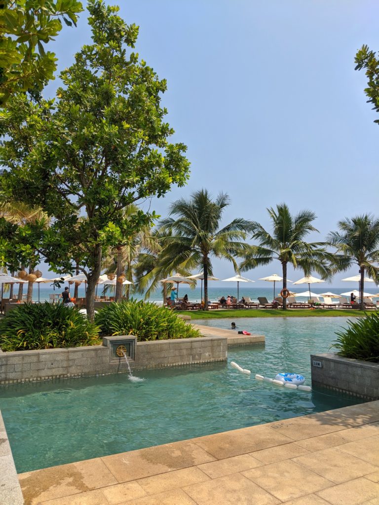 pool at Hyatt Regency Danang